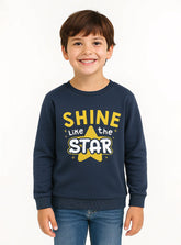 Shine Like The Star High Quality Fleece Sweatshirts For Child